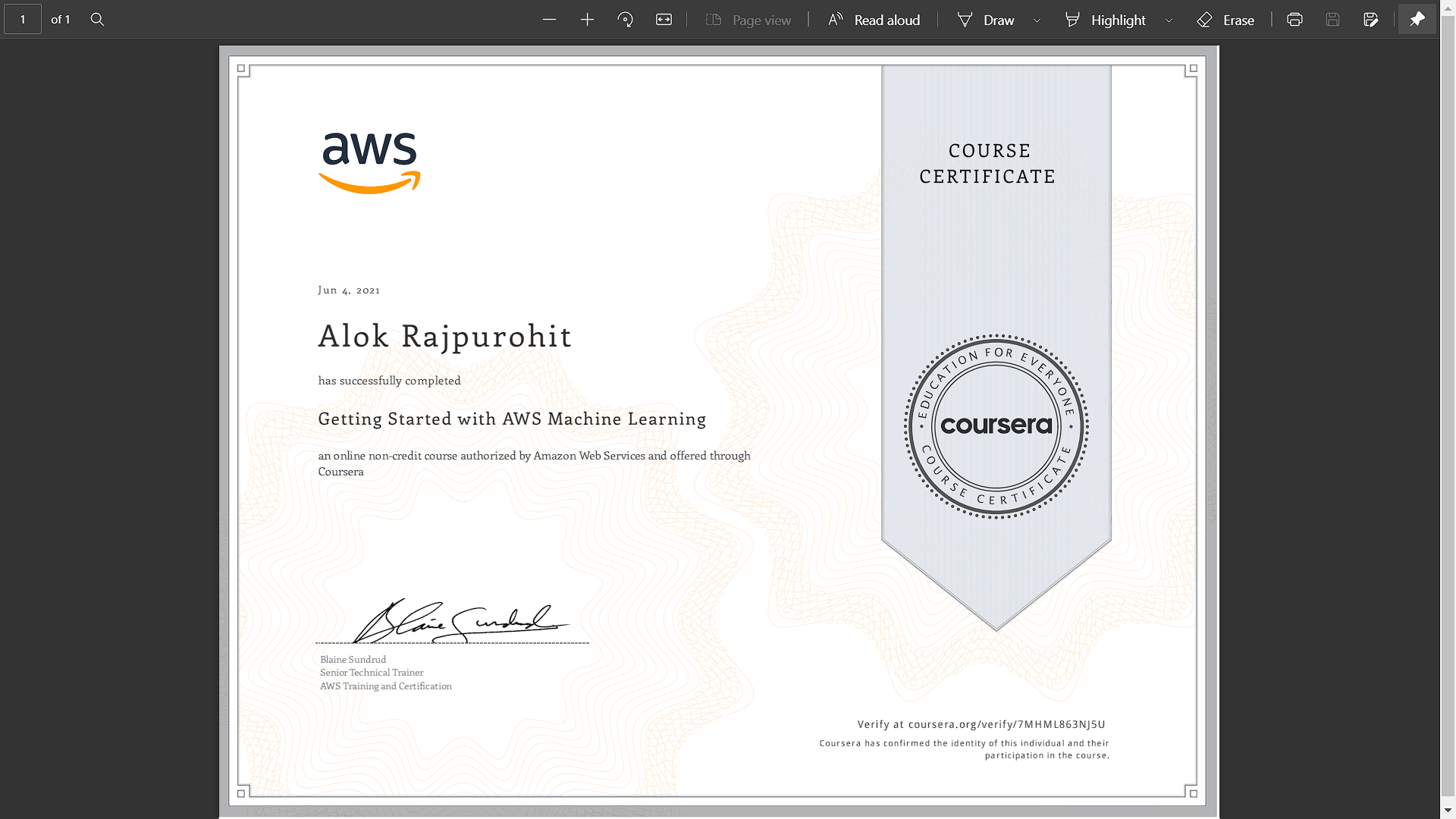 AWS Machine Learning